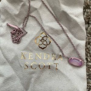 Purple Kendra Scott Necklace